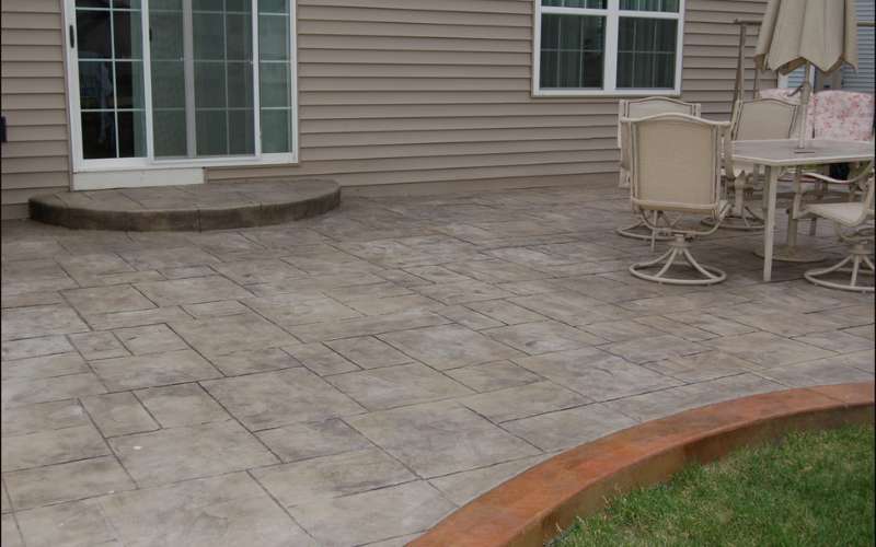 Stamped Concrete for Patios: The Perfect Blend of Style and Durability