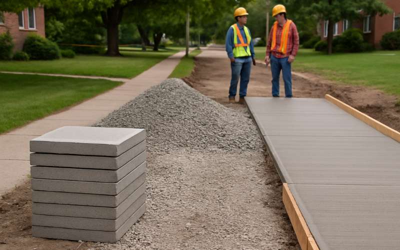 Everything You Need to Know About Sidewalks Construction: Materials, Process, and Long-Term Benefits