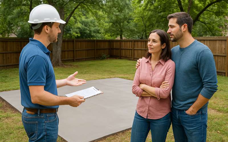 The Value of Professional Consultation and Assessment Before Starting Your Patio Concrete Project