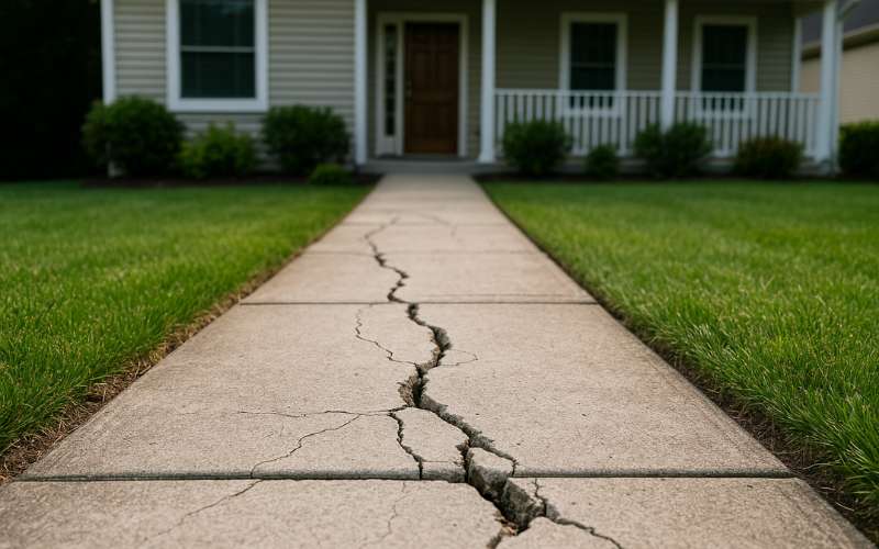 Tired of Cracked Concrete Sidewalks? We Build Them to Last