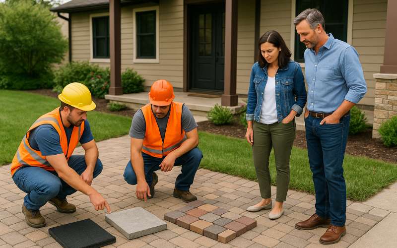 Best Long-Lasting Materials for High-Traffic Sidewalks and Walkways