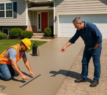 Concrete Driveway Resurfacing: Cost-Effective Ways to Restore Curb Appeal