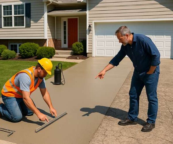 Concrete Driveway Resurfacing: Cost-Effective Ways to Restore Curb Appeal