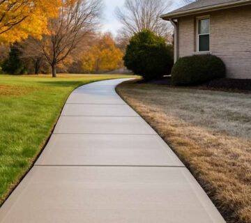 All-Weather Concrete Sidewalks: The Best Choice for Year-Round Durability and Safety