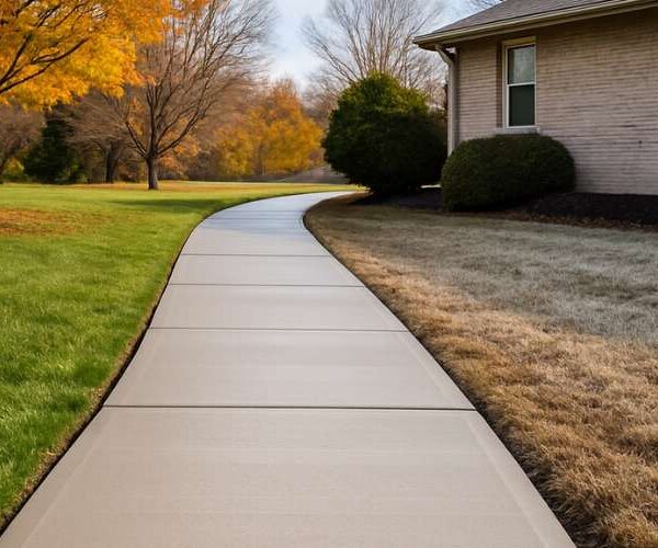 All-Weather Concrete Sidewalks: The Best Choice for Year-Round Durability and Safety