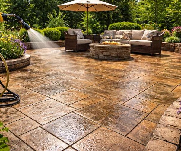 How to Maintain Stamped Colored Concrete and Keep It Looking New for Years