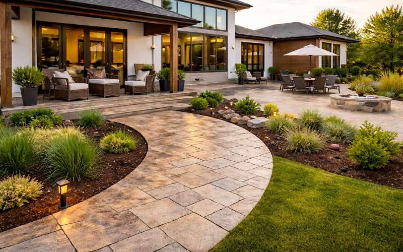 Why Stamped Colored Concrete Is the Top Choice for Modern Homes