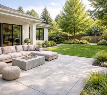 Concrete Patio Ideas That Make Your Backyard Feel Bigger