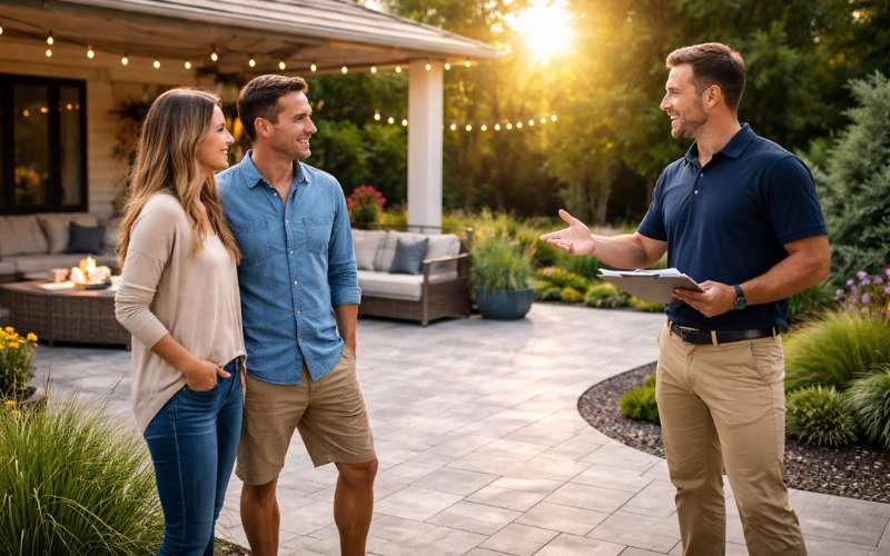 The Best Concrete Finishes for Patios: Styles, Benefits, and Costs