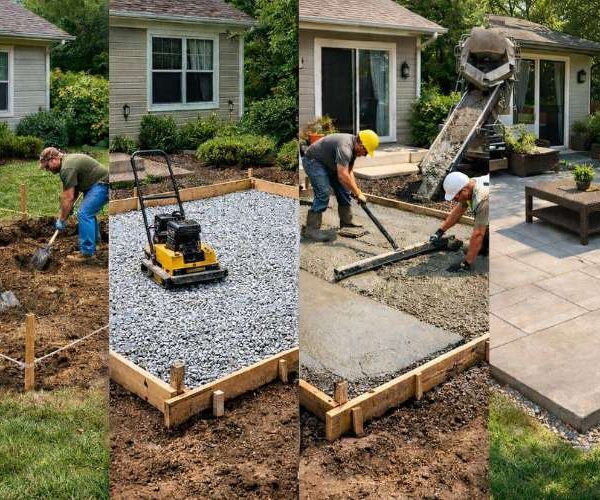 Concrete Patio Installation Timeline: What to Expect Week by Week