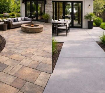Stamped vs. Regular Concrete Patios: Which One Fits Your Home Style?