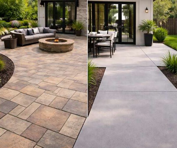 Stamped vs. Regular Concrete Patios: Which One Fits Your Home Style?