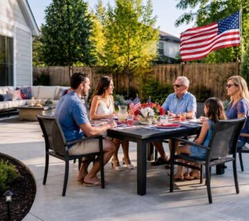Concrete Patios for Memorial Day Entertaining in Norfolk VA