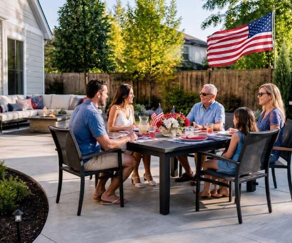 Concrete Patios for Memorial Day Entertaining in Norfolk VA